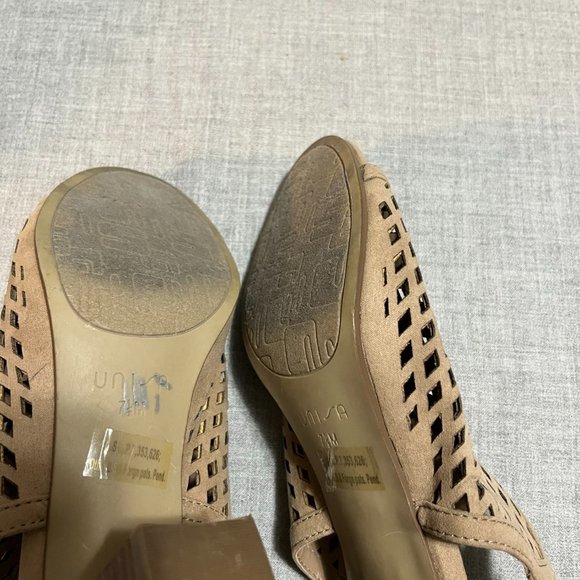 Unisa Peep toe mesh  sandalsSize 7.5 - Picture 6 of 6